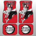 Shinobu Kocho Car Floor Mats Custom Car Accessories Manga Style For Fans - Gearcarcover - 2