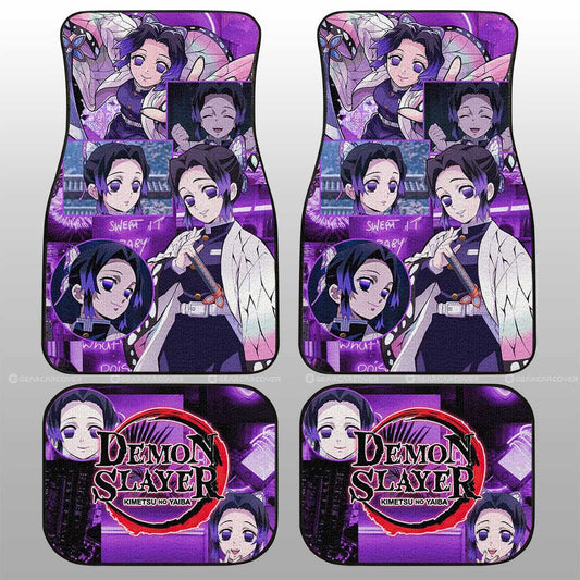 Shinobu Kocho Car Floor Mats Custom - Gearcarcover - 1