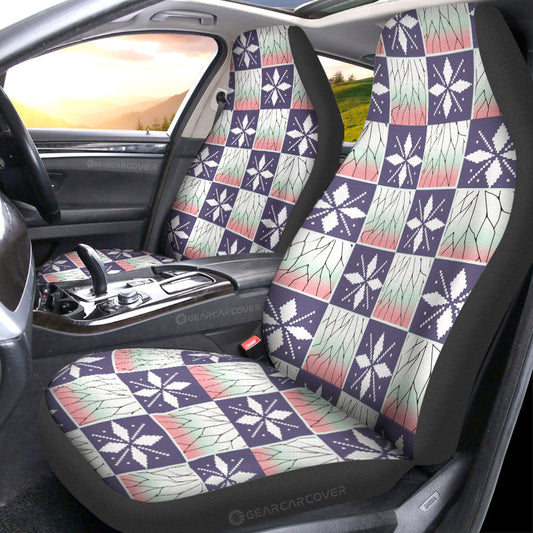 Shinobu Kocho Car Seat Covers Custom Anime Car Accessories - Gearcarcover - 1