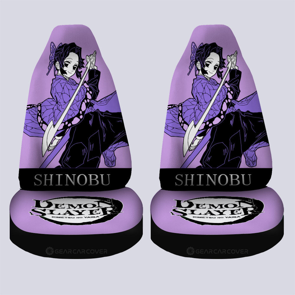 Shinobu Kocho Car Seat Covers Custom Car Accessories - Gearcarcover - 3