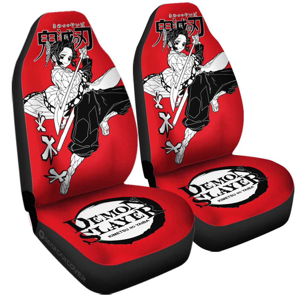 Shinobu Kocho Car Seat Covers Custom Car Accessories Manga Style For Fans - Gearcarcover - 3