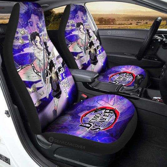 Shinobu Kocho Car Seat Covers Custom Characters Demon Slayer Car Accessories - Gearcarcover - 2