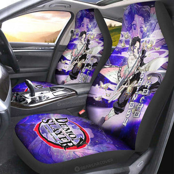 Shinobu Kocho Car Seat Covers Custom Characters Demon Slayer Car Accessories - Gearcarcover - 1