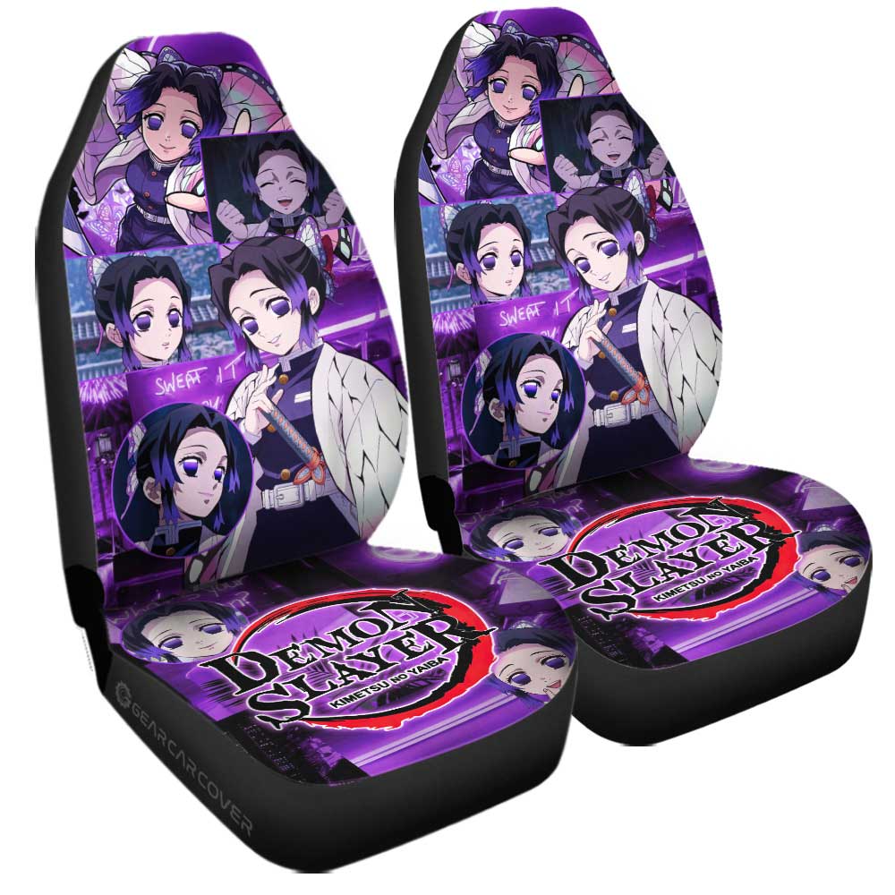 Shinobu Kocho Car Seat Covers Custom - Gearcarcover - 3