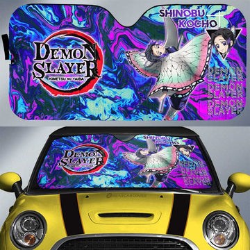 Shinobu Kocho Car Sunshade Custom Car Accessories - Gearcarcover - 1