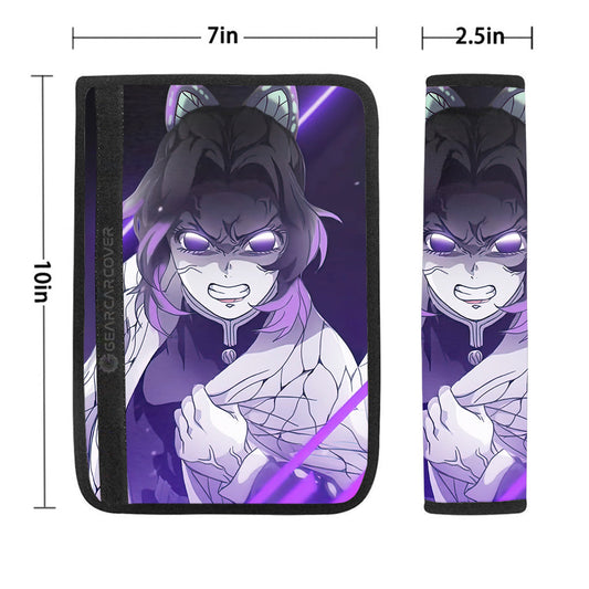 Shinobu Kocho Seat Belt Covers Custom Car Accessoriess - Gearcarcover - 1