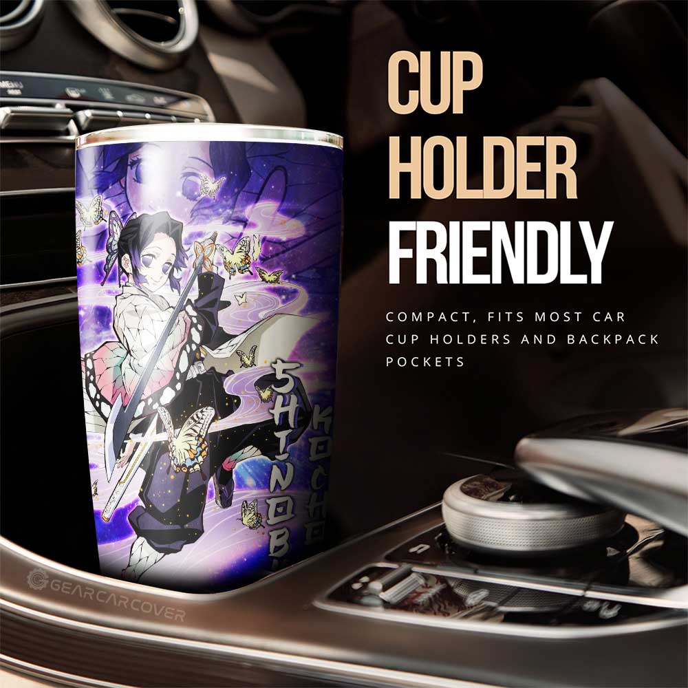 Shinobu Kocho Tumbler Cup Custom Characters Car Accessories - Gearcarcover - 3