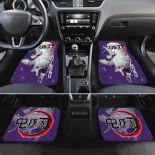 Shinobu Kochou Car Floor Mats Custom Car Accessories - Gearcarcover - 2