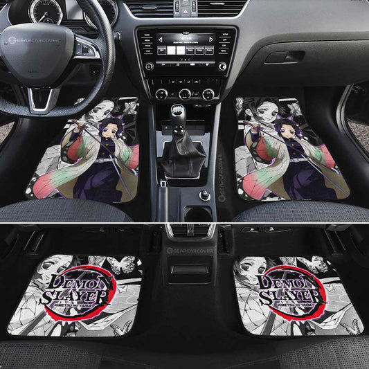 Shinobu Kochou Car Floor Mats Custom Car Accessories - Gearcarcover - 2