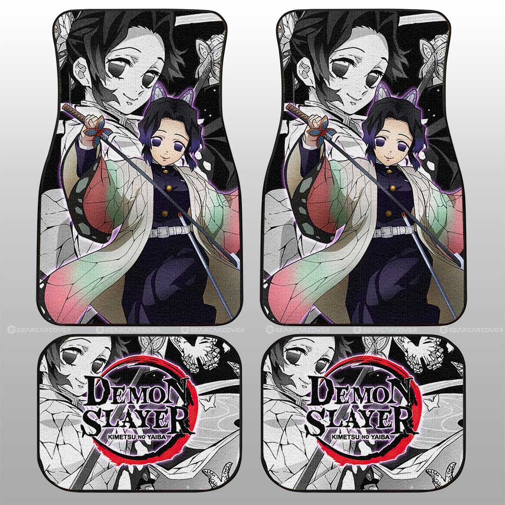 Shinobu Kochou Car Floor Mats Custom Car Accessories - Gearcarcover - 1