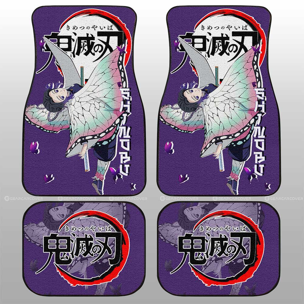 Shinobu Kochou Car Floor Mats Custom Car Accessories - Gearcarcover - 1