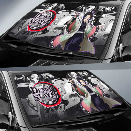 Shinobu Kochou Car Sunshade Custom Car Accessories - Gearcarcover - 2