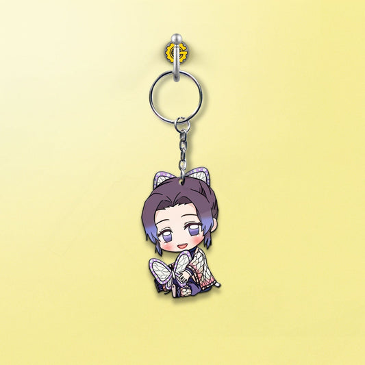 Shinobu Kochou Keychain Custom Car Accessories - Gearcarcover - 2