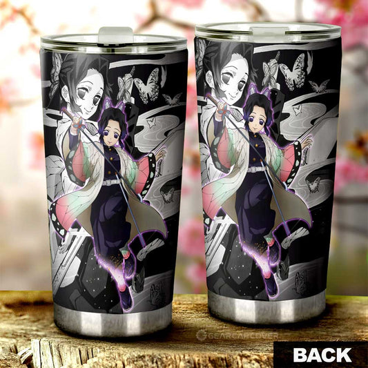 Shinobu Kochou Tumbler Cup Custom Car Accessories - Gearcarcover - 2