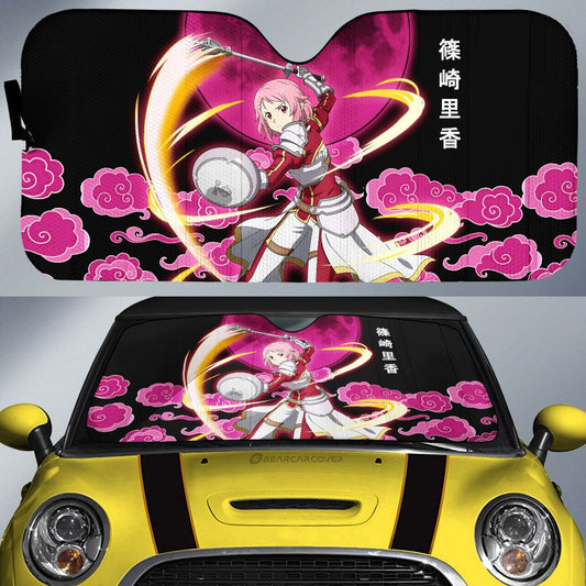Shinozaki Rika Car Sunshade Custom Car Accessories - Gearcarcover - 1