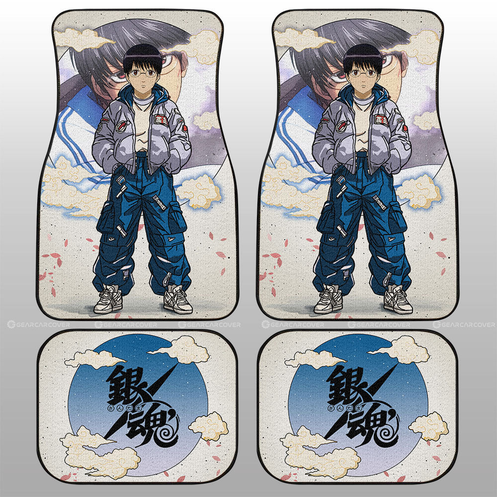 Shinpachi Shimura Car Floor Mats Anime Collection - Gearcarcover - 1