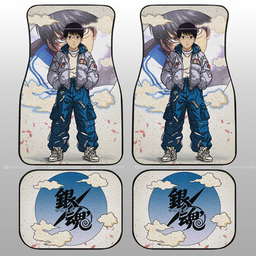 Shinpachi Shimura Car Floor Mats Anime Collection - Gearcarcover - 1