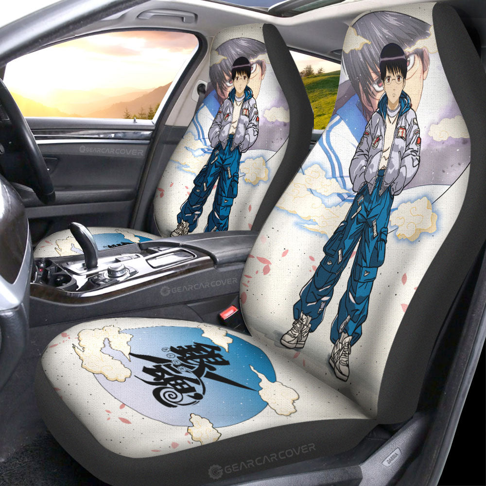 Shinpachi Shimura Car Seat Covers Anime Collection - Gearcarcover - 1
