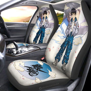 Shinpachi Shimura Car Seat Covers Anime Collection - Gearcarcover - 1