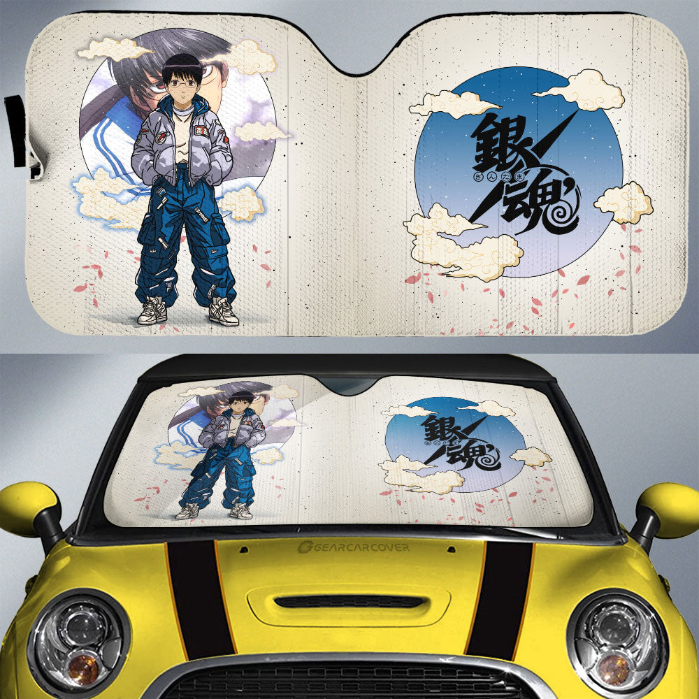 Shinpachi Shimura Car Sunshade Anime Collection - Gearcarcover - 1