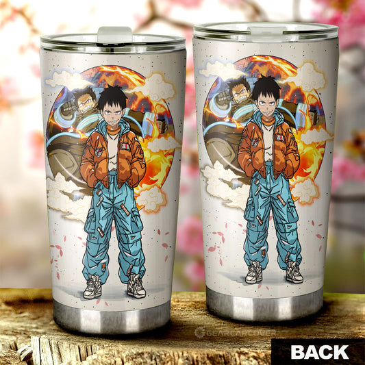 Shinra Kusakabe Tumbler Cup Anime Collection - Gearcarcover - 2