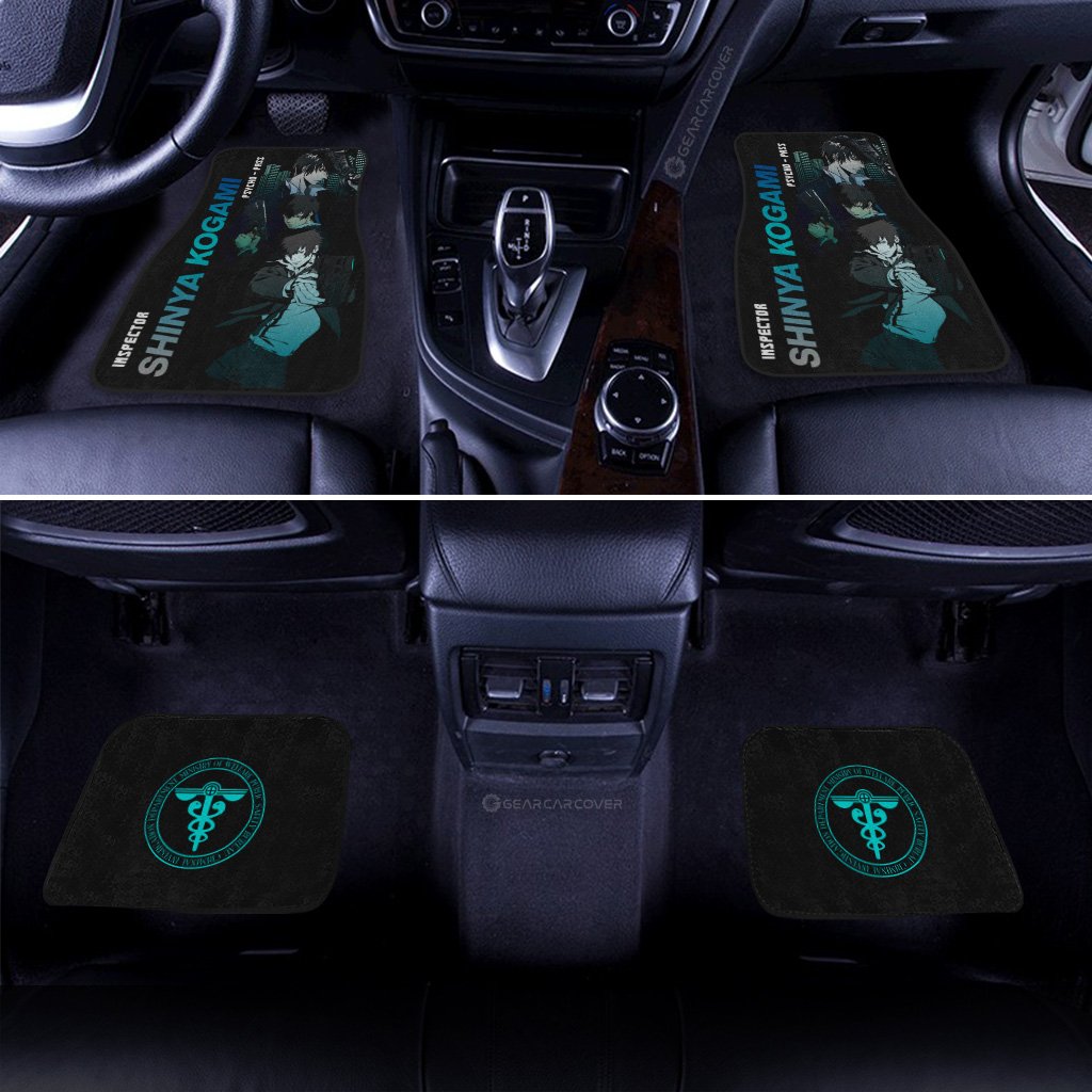 Shinya Kogami Car Floor Mats Custom Psycho-Pass Car Accessories - Gearcarcover - 3