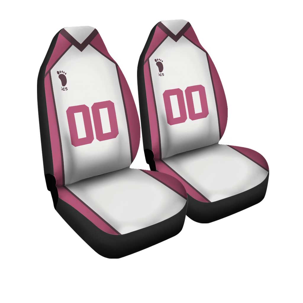 Shiratorizawa Car Seat Covers Personalized Haikyuu Anime Car Accessories - Gearcarcover - 3