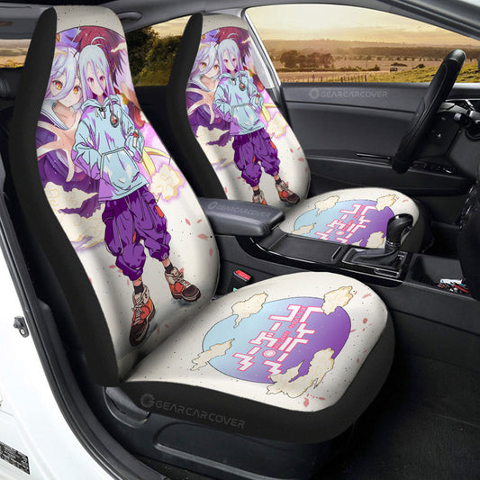 Shiro Car Seat Covers Anime Collection - Gearcarcover - 2