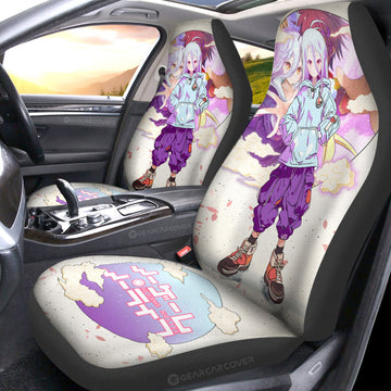 Shiro Car Seat Covers Anime Collection - Gearcarcover - 1
