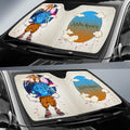 Shiro Car Sunshade Anime Collection - Gearcarcover - 2