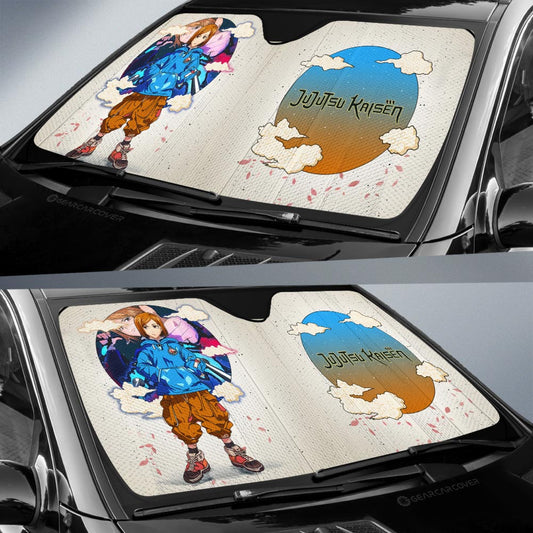 Shiro Car Sunshade Anime Collection - Gearcarcover - 2
