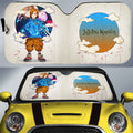Shiro Car Sunshade Anime Collection - Gearcarcover - 1