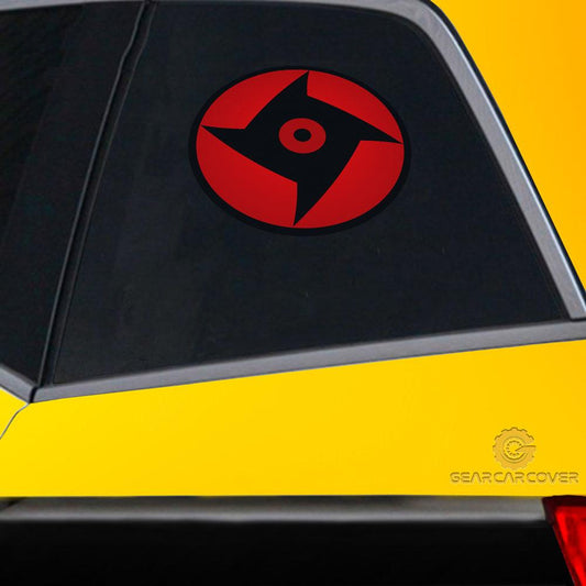 Shisu Mangekyou Sharingan Car Sticker Custom Anime Car Accessories - Gearcarcover - 2