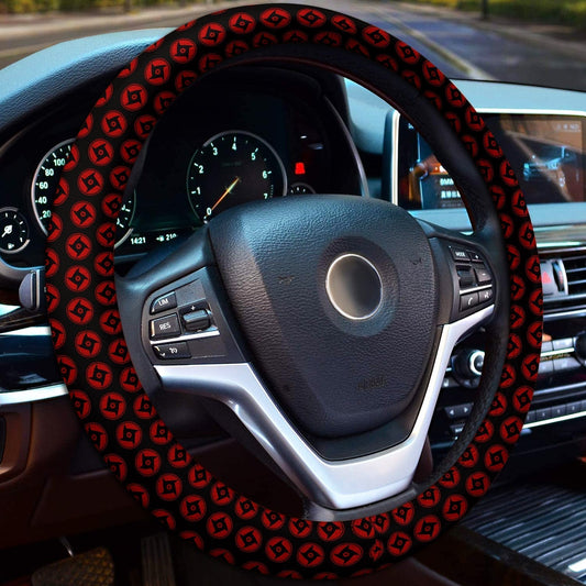 Shisu Mangekyou Steering Wheel Cover Custom Sharingan Anime Car Accessories - Gearcarcover - 1