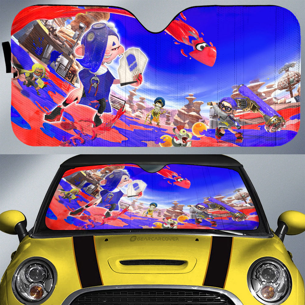 Shiver Splatoon Car Sunshade Custom Car Accessories - Gearcarcover - 1