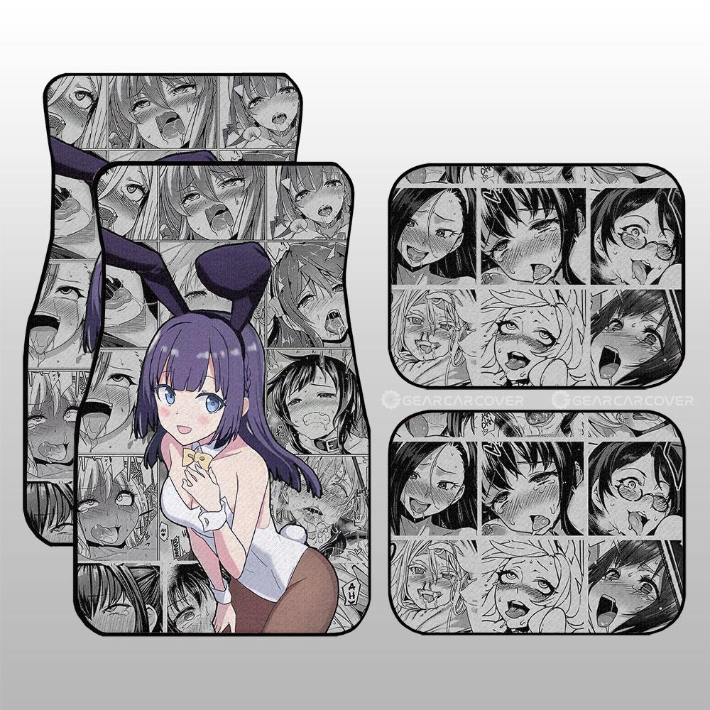 Shoko Makinohara Car Floor Mats Custom Bunny Girl Senpai Car Accessories - Gearcarcover - 1