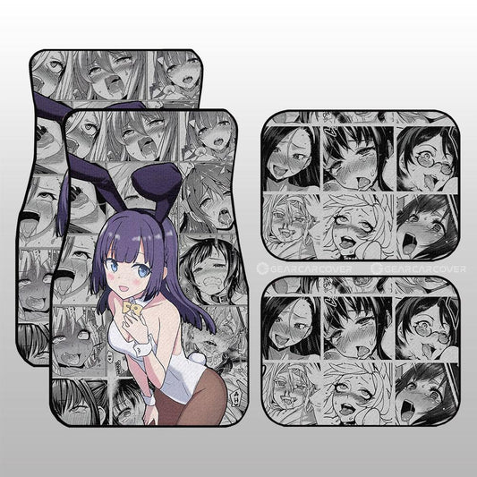 Shoko Makinohara Car Floor Mats Custom Bunny Girl Senpai Car Accessories - Gearcarcover - 1