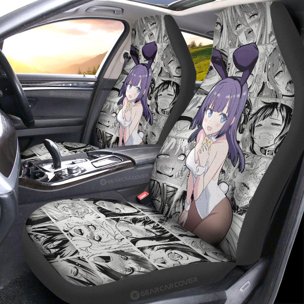Shoko Makinohara Car Seat Covers Custom Bunny Girl Senpai Car Accessories - Gearcarcover - 2