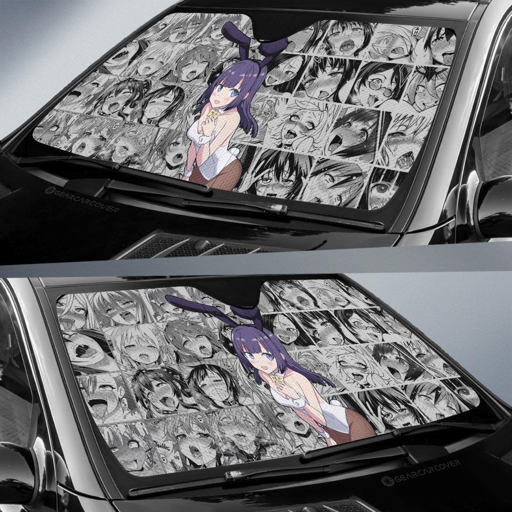 Shoko Makinohara Car Sunshade Custom Bunny Girl Senpai Car Accessories - Gearcarcover - 2