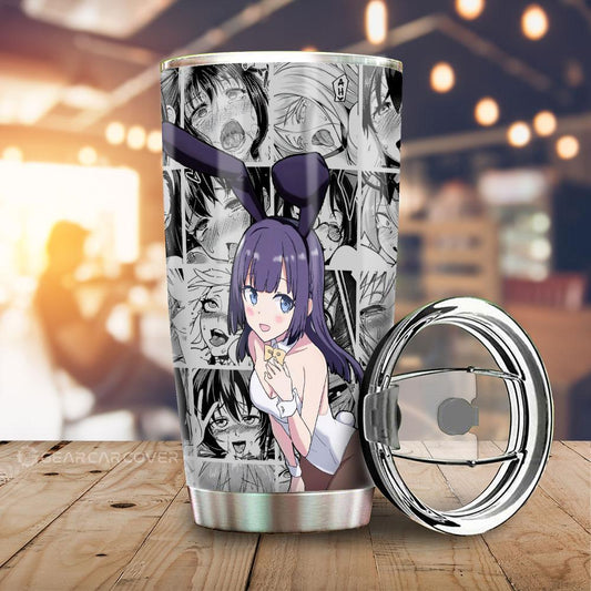 Shoko Makinohara Tumbler Cup Custom Bunny Girl Senpai Car Accessories - Gearcarcover - 1