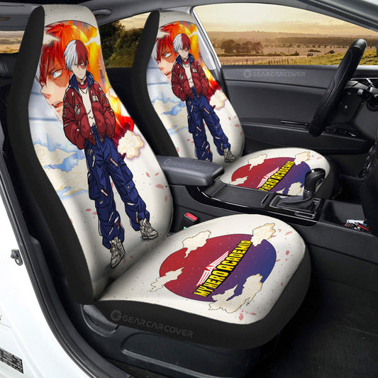 Shoto Todoroki Car Seat Covers Anime Collection - Gearcarcover - 2