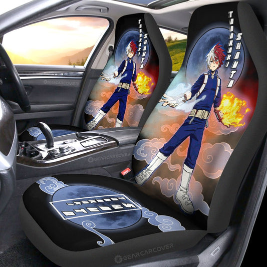 Shoto Todoroki Car Seat Covers Custom Car Interior Accessories - Gearcarcover - 2