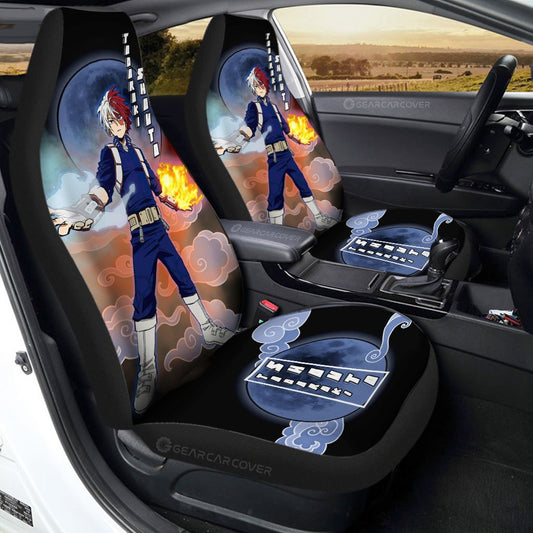 Shoto Todoroki Car Seat Covers Custom Car Interior Accessories - Gearcarcover - 1