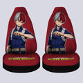 Shoto Todoroki Car Seat Covers Custom - Gearcarcover - 4