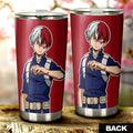 Shoto Todoroki Tumbler Cup Custom - Gearcarcover - 3