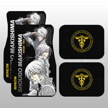 Shougo Makishima Car Floor Mats Custom Psycho-Pass Car Accessories - Gearcarcover - 1