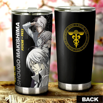 Shougo Makishima Tumbler Cup Custom Psycho-Pass Car Accessories - Gearcarcover - 1