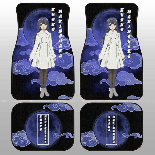 Shouko Makinohara Car Floor Mats Custom Bunny Girl Senpai Car Accessories - Gearcarcover - 2