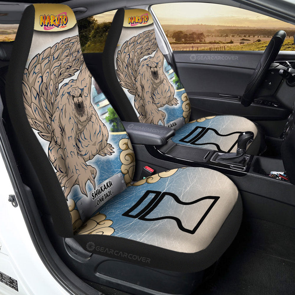 Shukaku Car Seat Covers Custom Anime Car Accessories - Gearcarcover - 2
