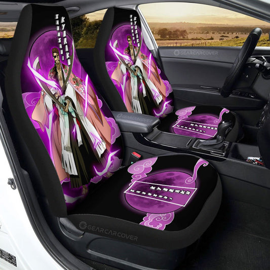 Shunsui Kyoraku Car Seat Covers Custom Bleach Car Accessories - Gearcarcover - 1